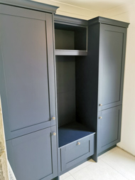 Grey Fitted Wardrobes Image