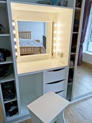 Wardrobe Dresser with Lights Image