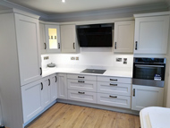 Stunning Modern White Gloss Style Kitchen Image